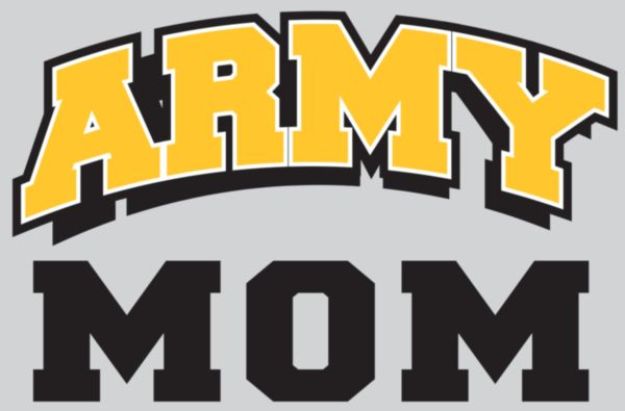 Army Mom Decal 4.25" x 2.75"