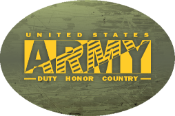 Oval US Army Magnet (Duty, Honor, Country)