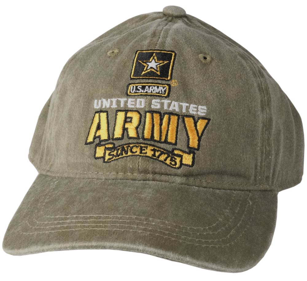 Vintage Army Star Ball Cap