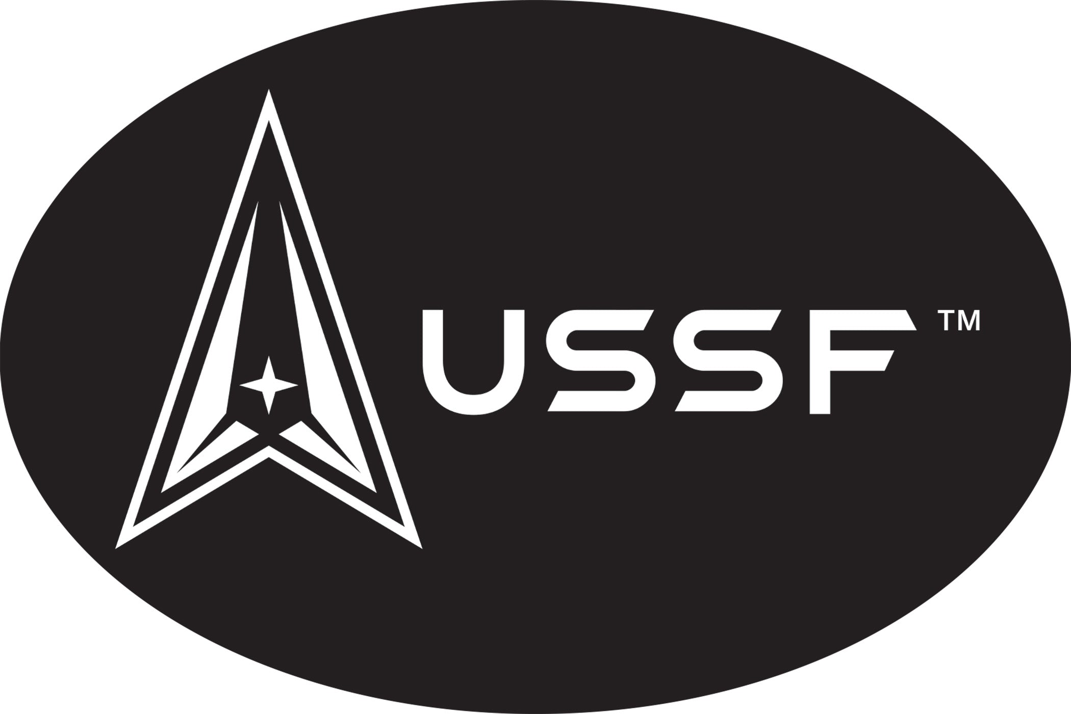 USSF  Oval Sticker