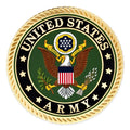 Army Crest Lapel Pin