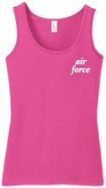 Air Force Ladies Dark Fuchsia Tank(M)