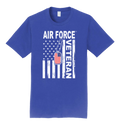 Air Force Veteran American Royal T-Shirt(XXL)