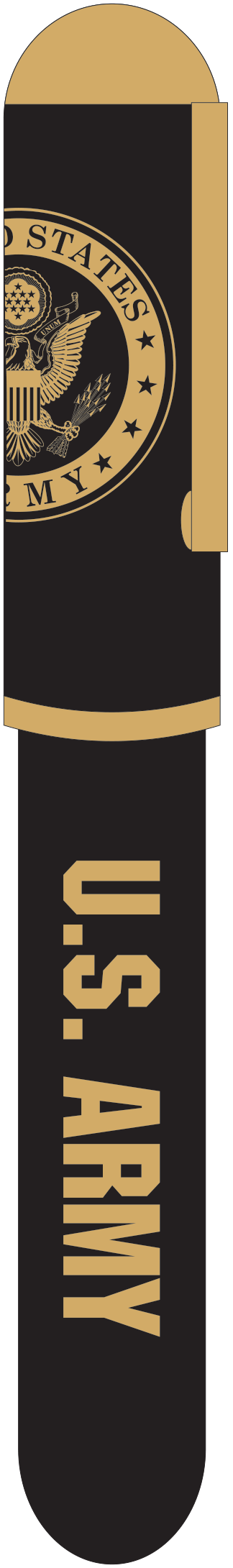 Army Crest Writing Pen
