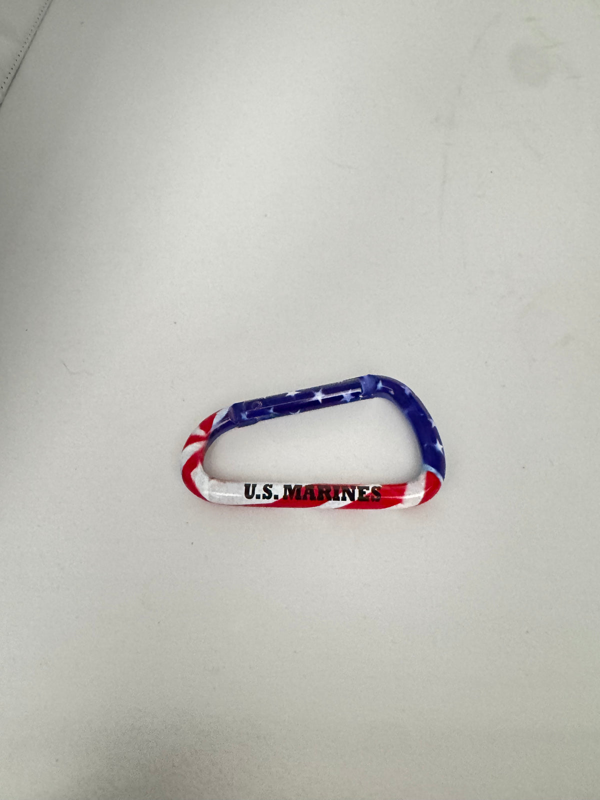US Marines Flag Carabiner Key Ring