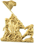 IWO Jima lapel pin 3x5.75
