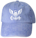 Navy Eagle Icon on Youth Royal Cap