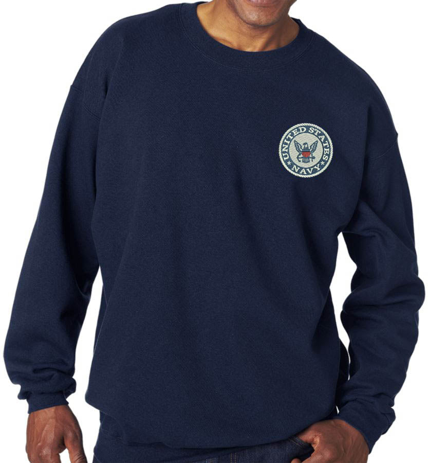 Navy Sweatshirt Blue