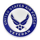Air Force Veteran 3/4" Lapel Pin