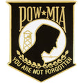 POW/MIA Logo on 1" Lapel Pin