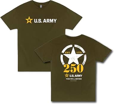 Army 250th Anniversary Tee