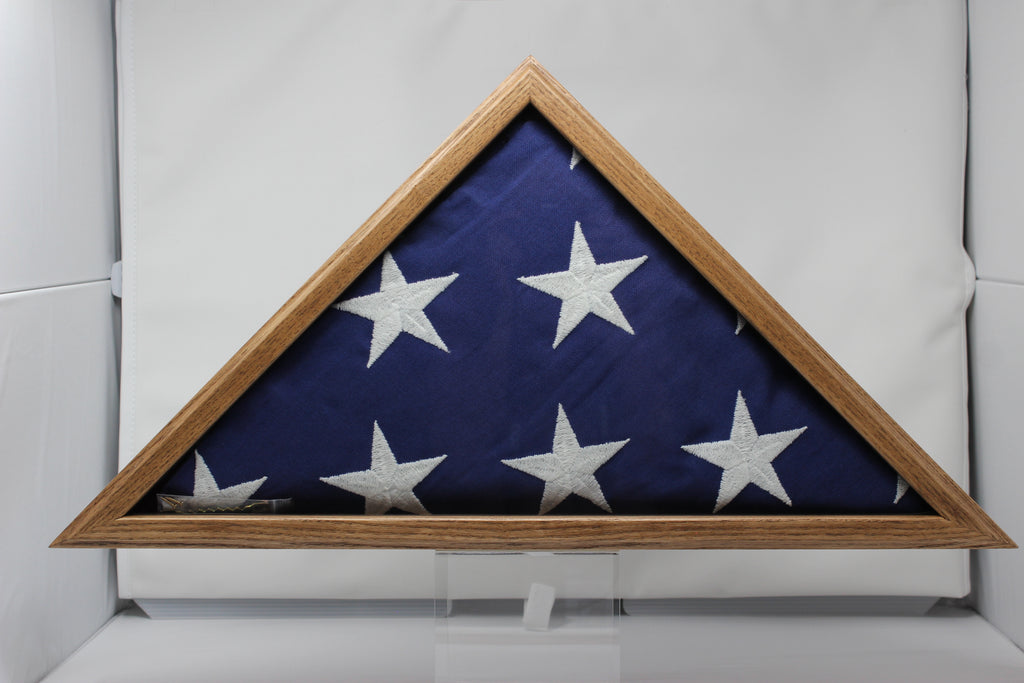 Oak Flag Case 5x9.5'