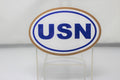 USN Euro Oval 6" Decal