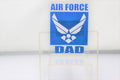 Air Force Dad 3.25x4.25" Decal