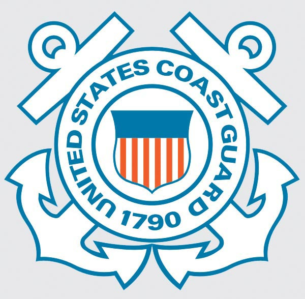 United States Coast Guard  Decal 4.25x4