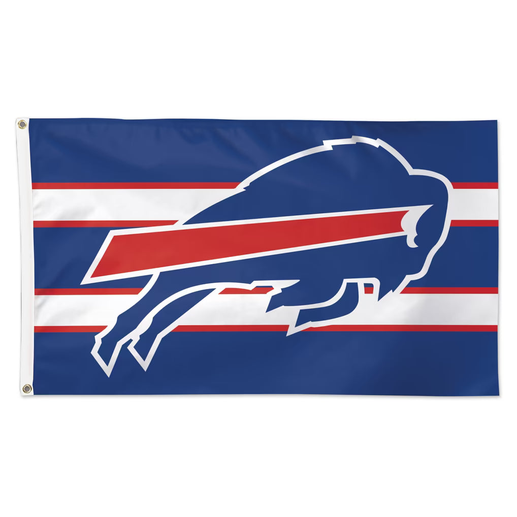 Buffalo Bills with horizontal stripes