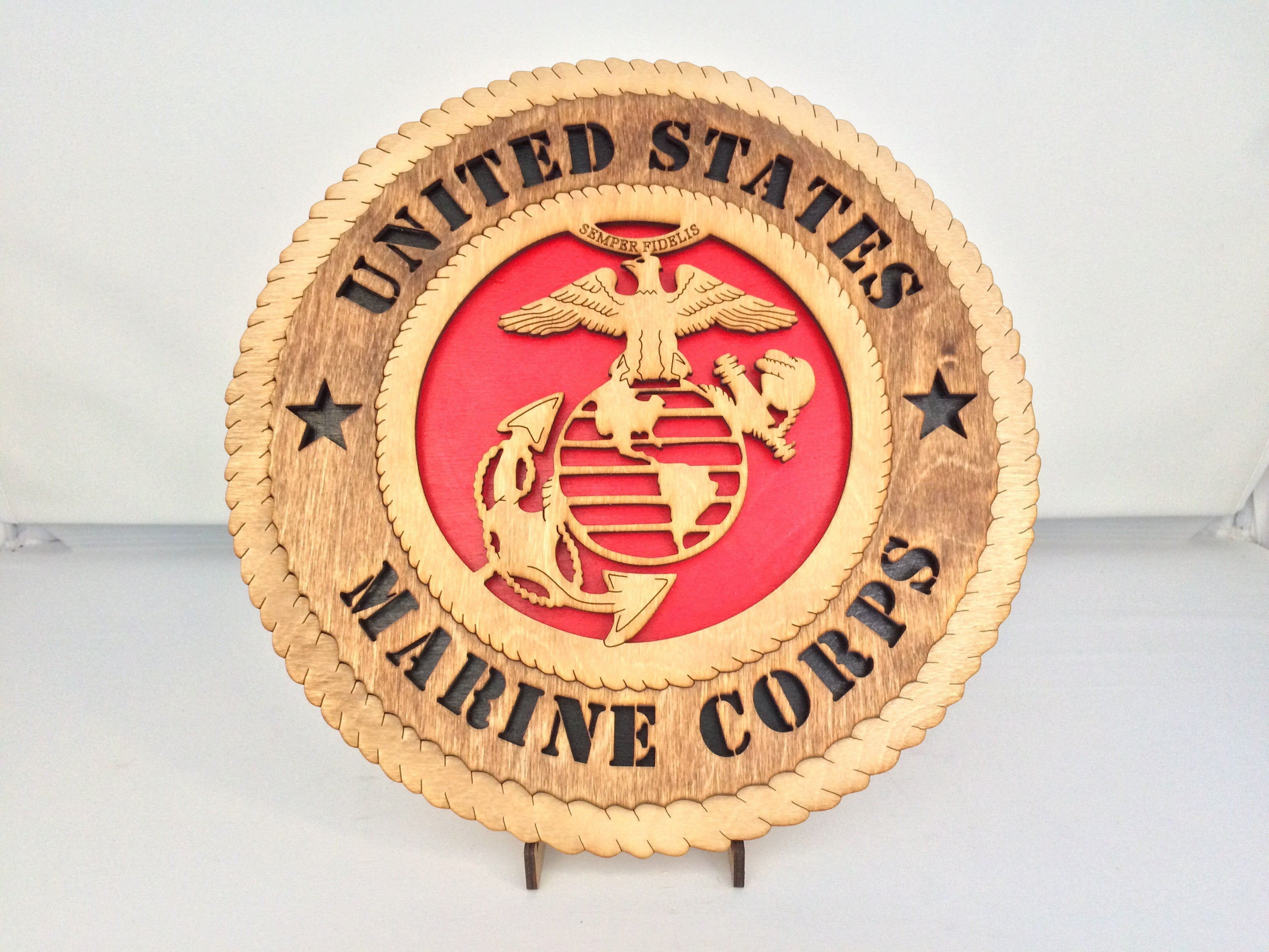 Marine Corp LG Plaque Locally Made