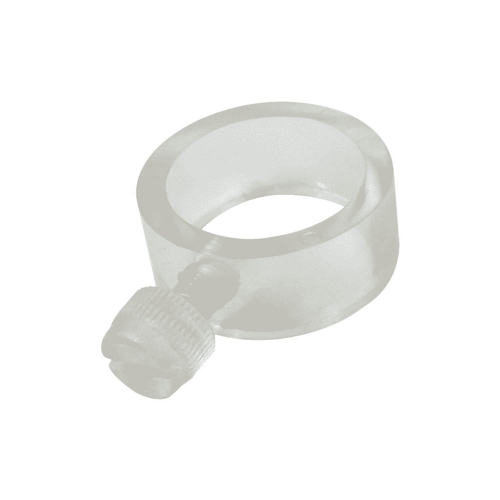 Clear Plastic EZ-Mount Rings 3/4"