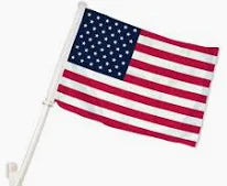 USA Car Flag Set