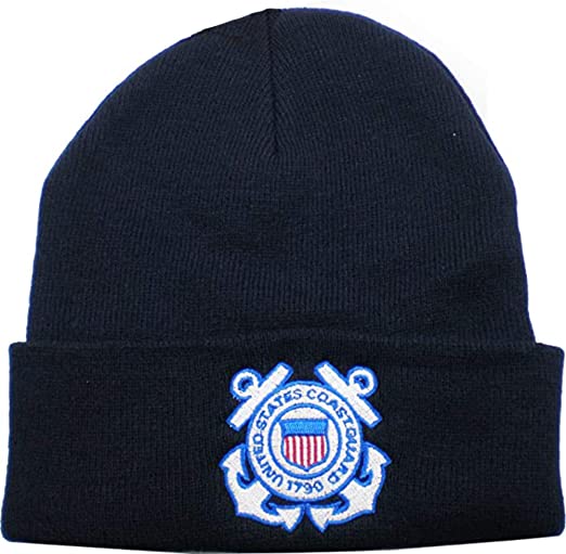 US Coast Guard Watch Cap Blue/White