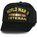 World War II Veteran Black Cap