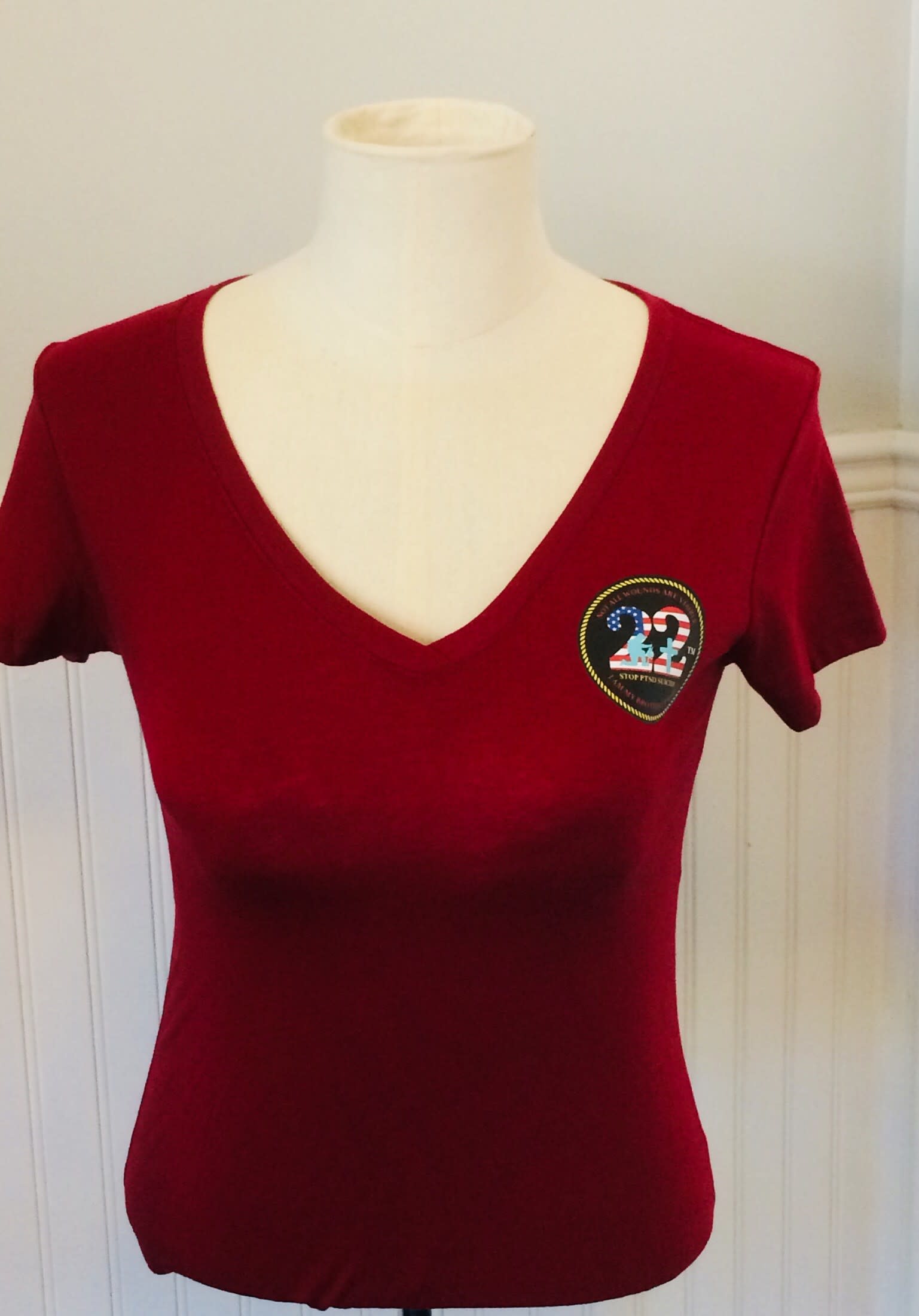 Stop 22 Women's V-Neck T-Shirt