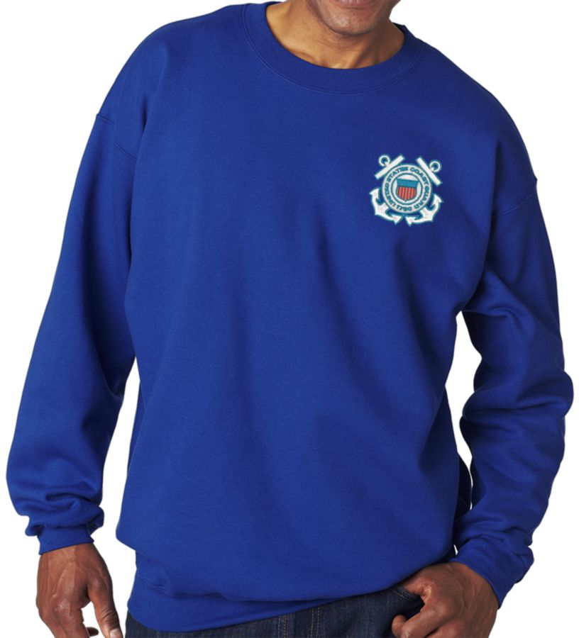 Coast Guard Sweatshirt Royal Blue