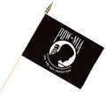 POW/MIA 4x6" Printed on Vinyl Stick Flag