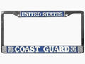 Coast Guard Metal License Plate