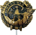 Korean Eagle Themoplastic Memorial Marker