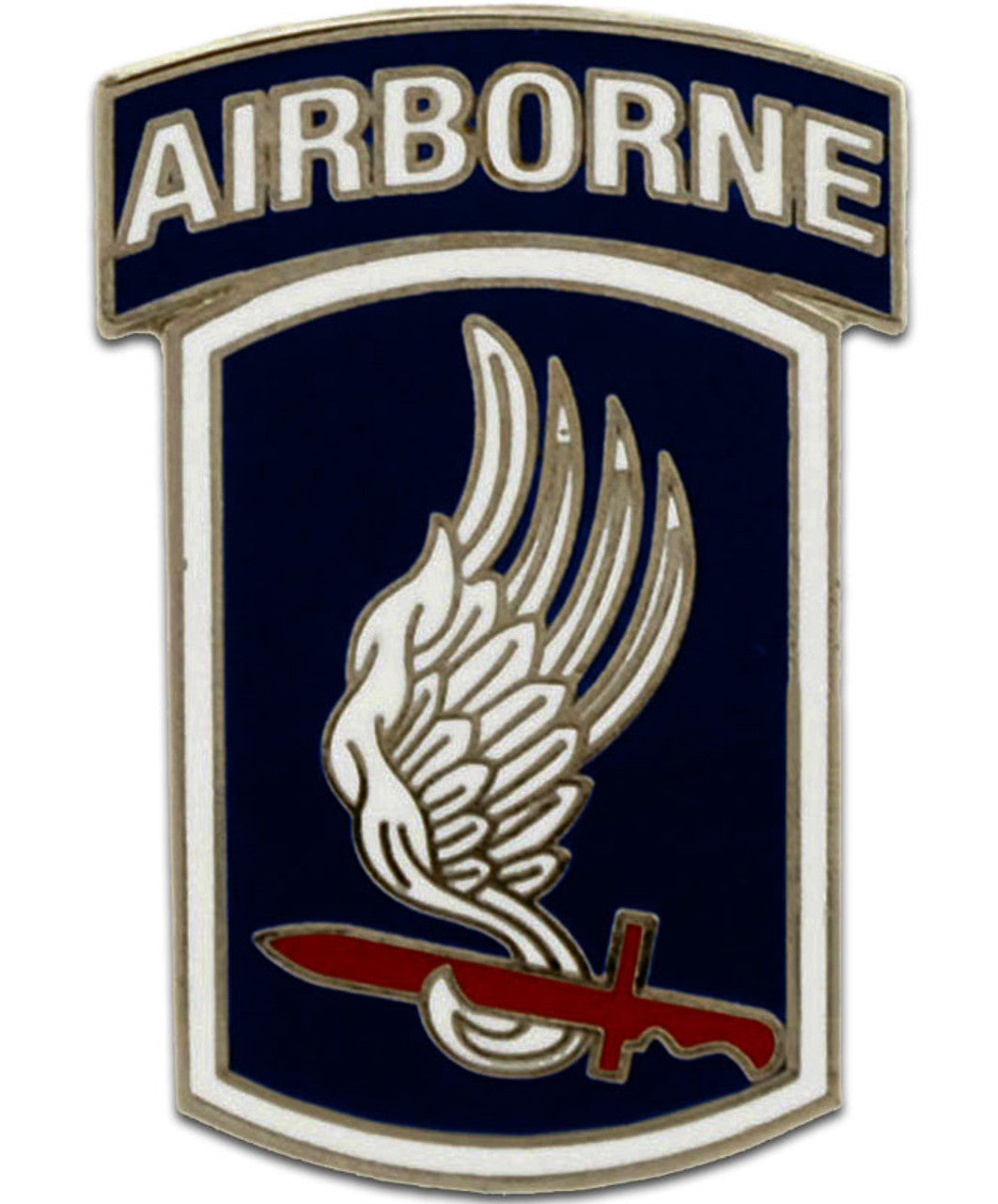 173rd Airborne Brigade Combat Service Lapel Pin