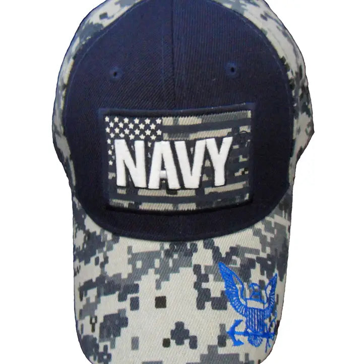 Navy Logo hat Blue/NavyCamo