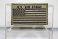 Air Force w/ US Flag Hook and Loop Patch