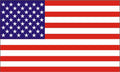 USA Flag 4"x2.25" sticker