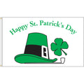 Happy St. Patricks Day 3x5' Nylon Flag