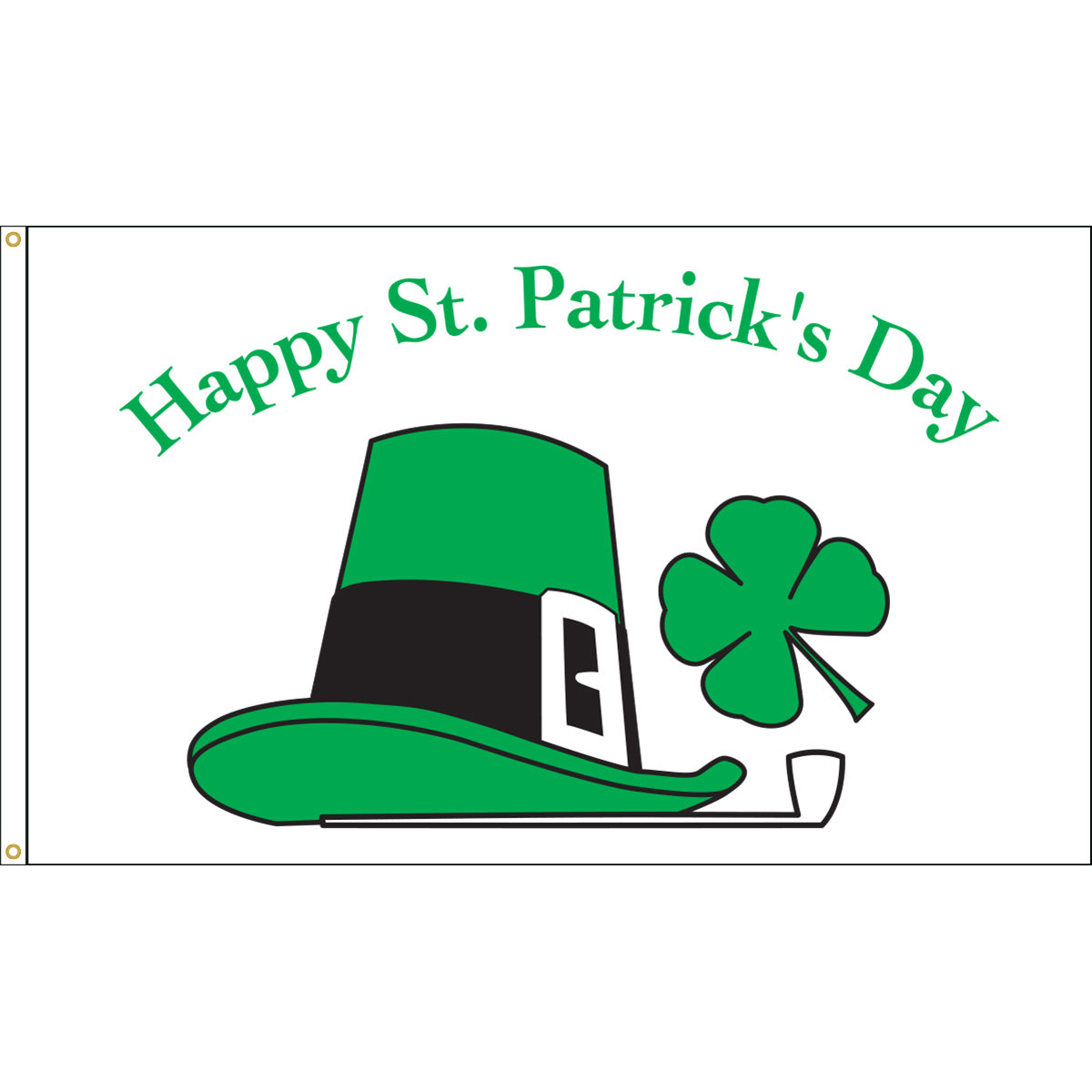 Happy St. Patricks Day 3x5' Nylon Flag