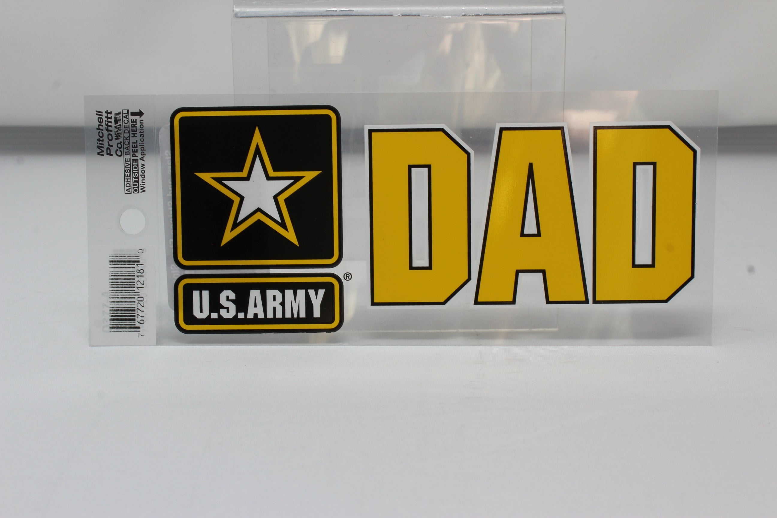Army Dad 3x6.25" Decal