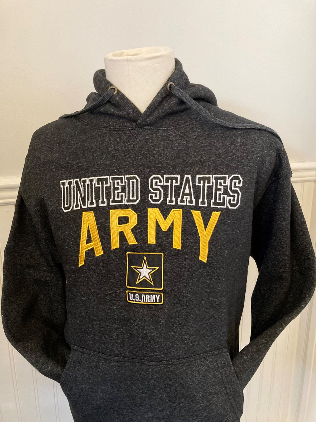 Pullover Hoodie Army Star Logo