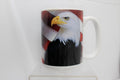 American Flag with Eagle 15 oz Mug