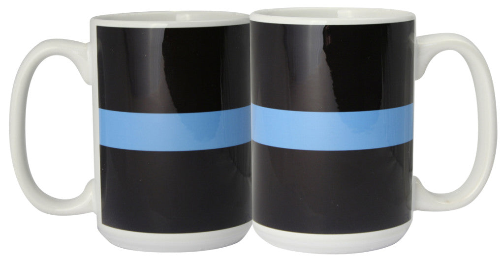 Thin Blue Line 11 oz Ceramic Mug