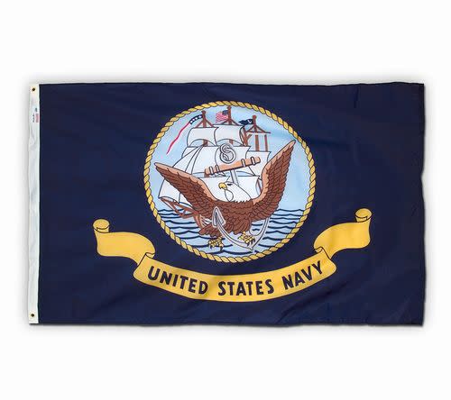 Navy Nylon Flag