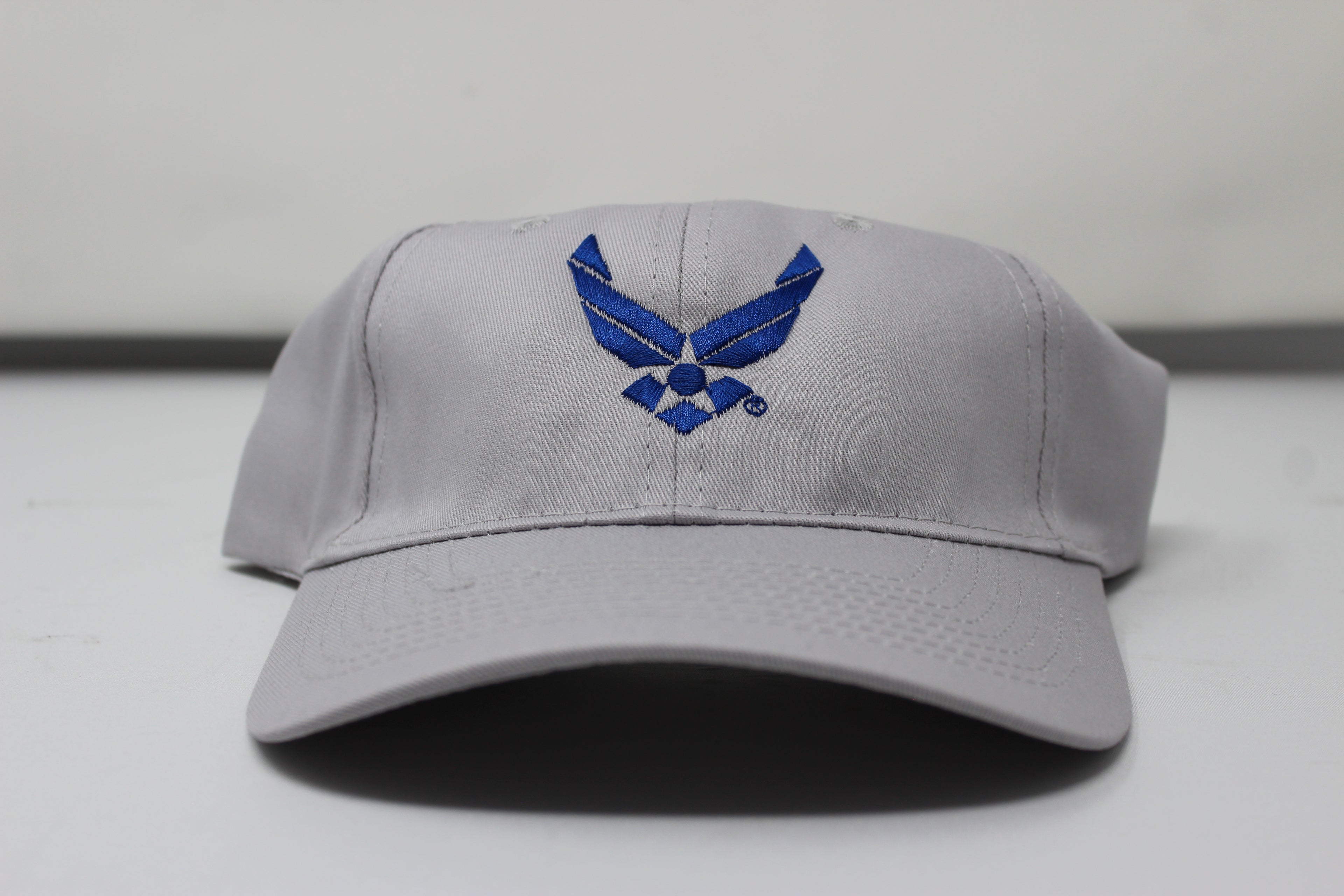 Air Force DEMB on Grey Cap