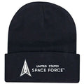 Black Space Force Watch Cap