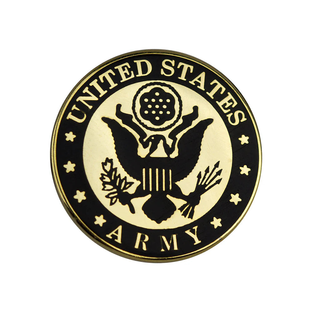 US Army Crest on 3/4" Lapel Pin