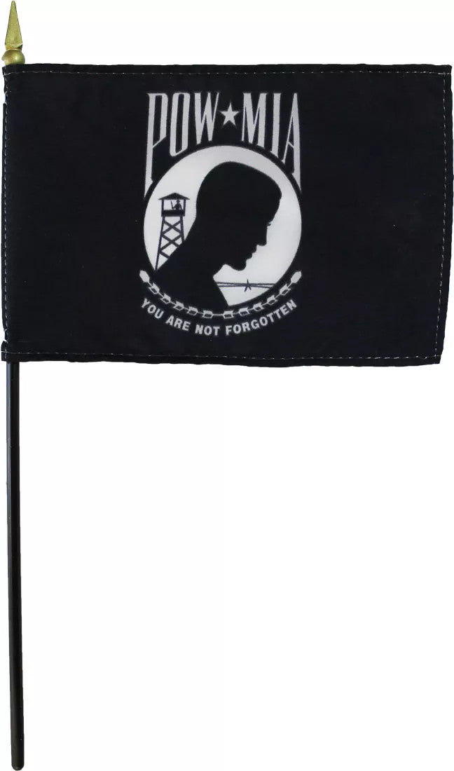 POW MIA Endura Gloss Stick Flag