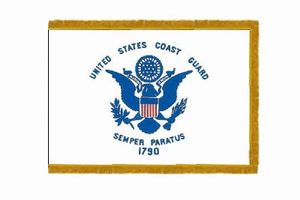 United States Coast Guard Crown Nylon Flag