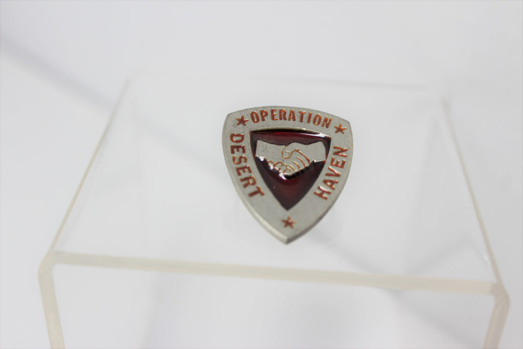 Operation Desert Calm  Lapel Pin