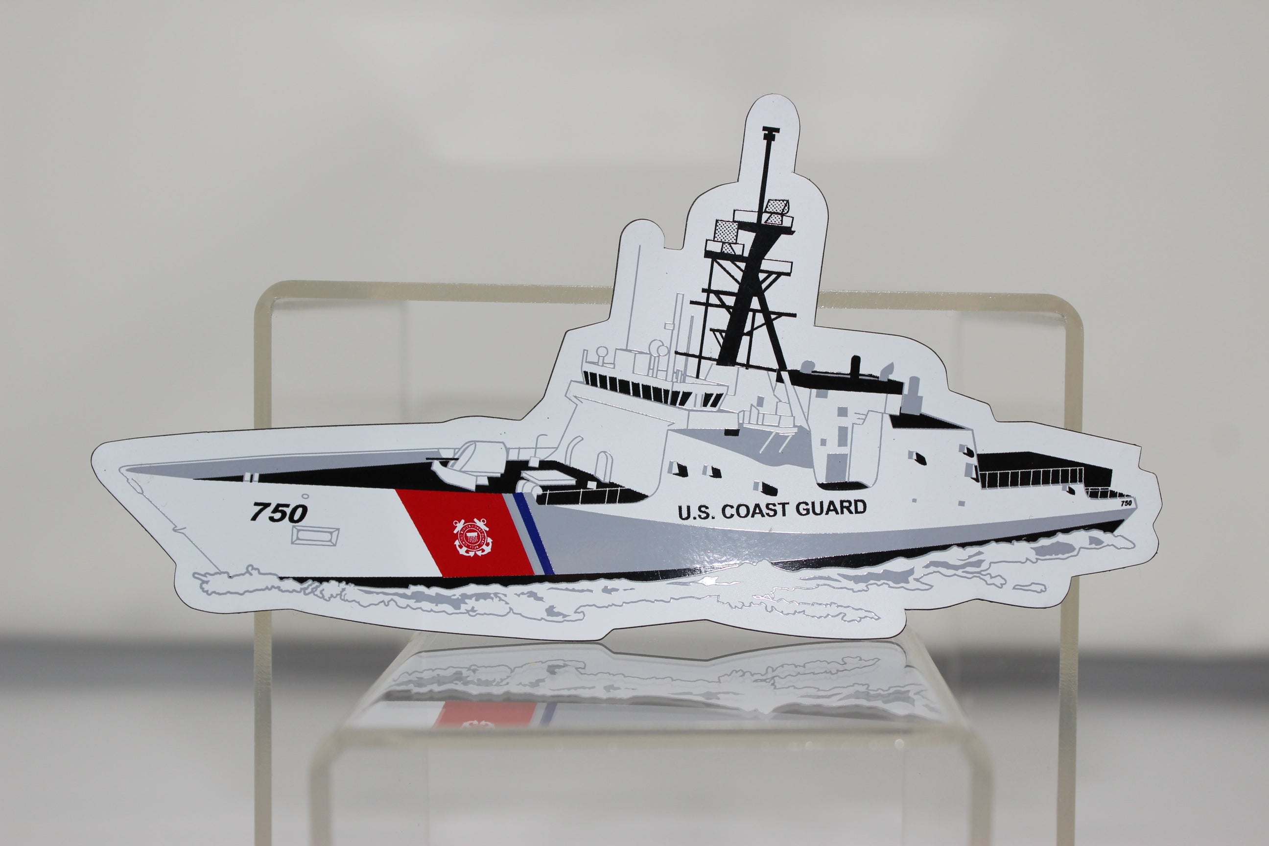 Coast Guard Die Cut Magnet