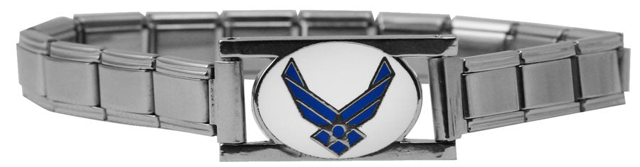 Air Force Metal Link Bracelet