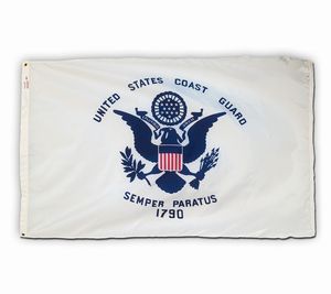 United States Coast Guard Nylon Flag
